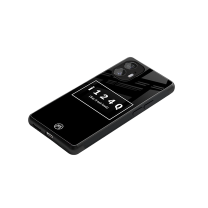 i124q back phone cover | glass case for nothing phone 2