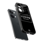 i124q back phone cover | glass case for oneplus nord 3
