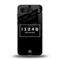 i124q back phone cover | glass case for oneplus nord 4