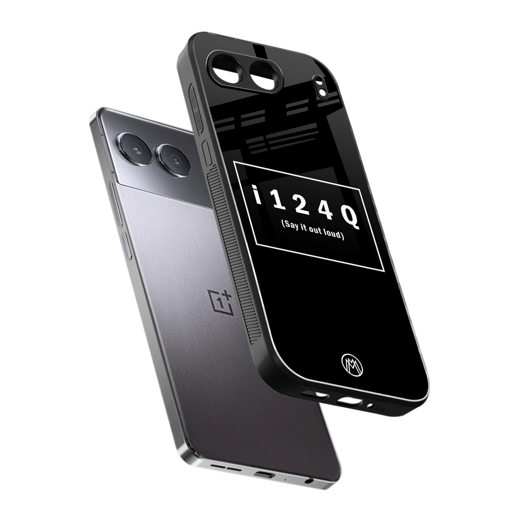i124q back phone cover | glass case for oneplus nord 4