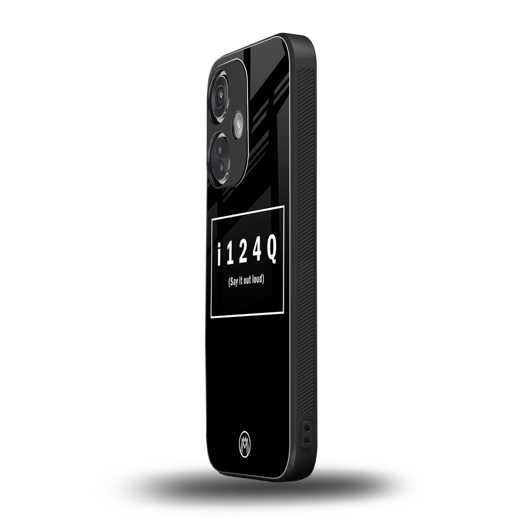 i124q back phone cover | glass case for oneplus nord ce 3