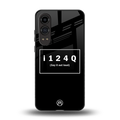 i124q back phone cover | glass case for oneplus nord ce 4 lite