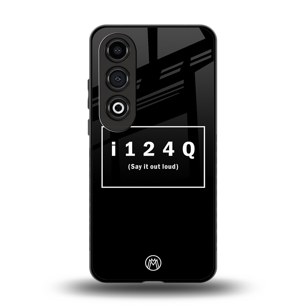 i124q back phone cover | glass case for oneplus nord ce 4