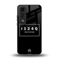 i124q back phone cover | glass case for oneplus nord ce 4