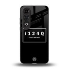 i124q back phone cover | glass case for oneplus nord ce 4