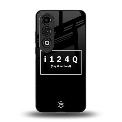i124q back phone cover | glass case for oneplus nord ce 4