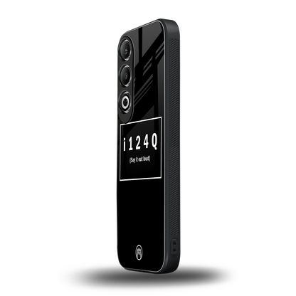 i124q back phone cover | glass case for oneplus nord ce 4