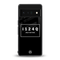 i124q back phone cover | glass case for google pixel 6 pro