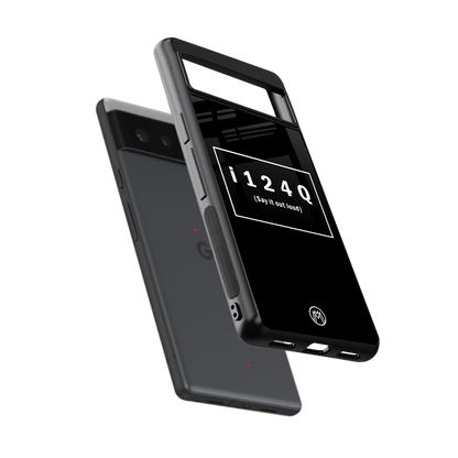 i124q back phone cover | glass case for Google Pixel 6A
