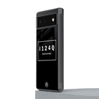 i124q back phone cover | glass case for Google Pixel 6A