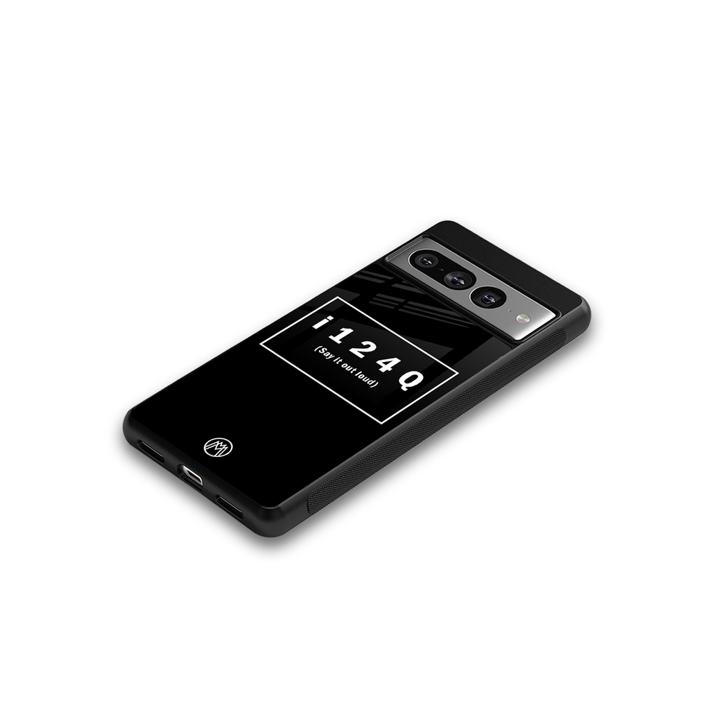 i124q back phone cover | glass case for google pixel 7 pro