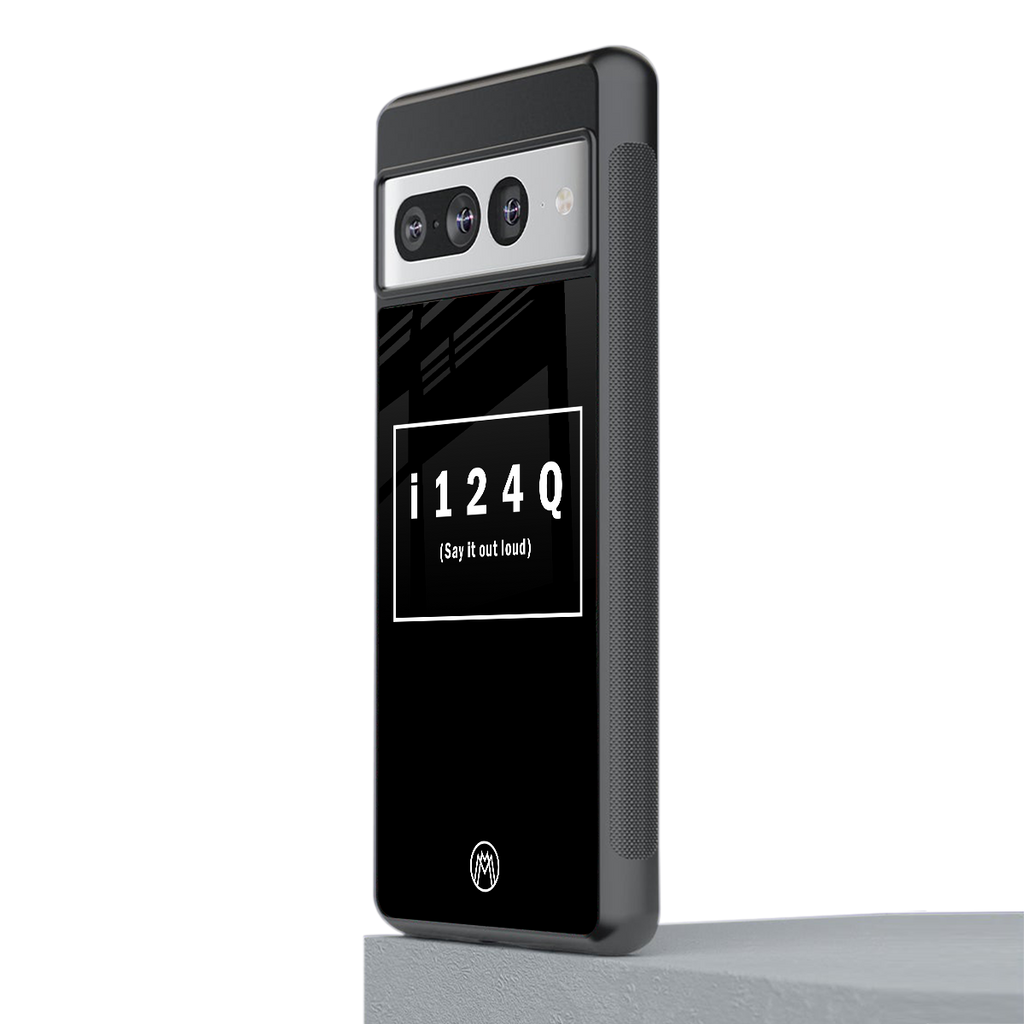 i124q back phone cover | glass case for google pixel 7 pro