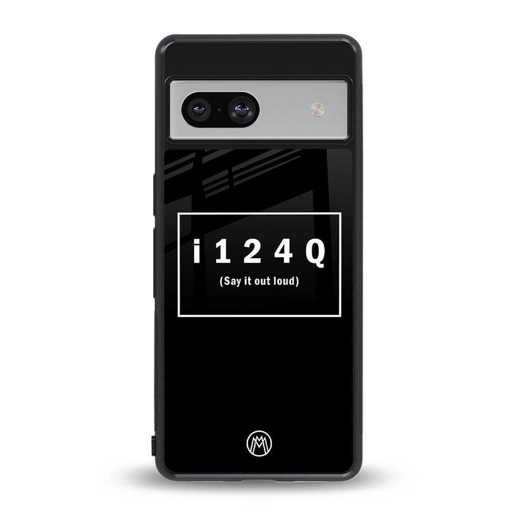 i124q back phone cover | glass case for Google Pixel 7