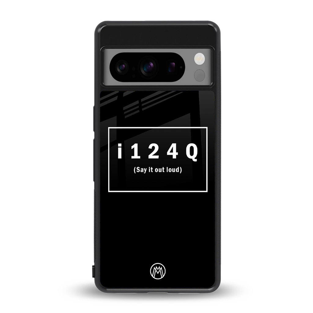 i124q back phone cover | glass case for google pixel 8 pro