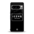 i124q back phone cover | glass case for google pixel 8 pro