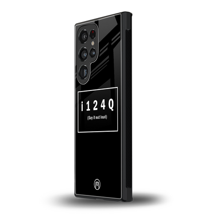 i124q back phone cover | glass case for samsung galaxy s23 ultra