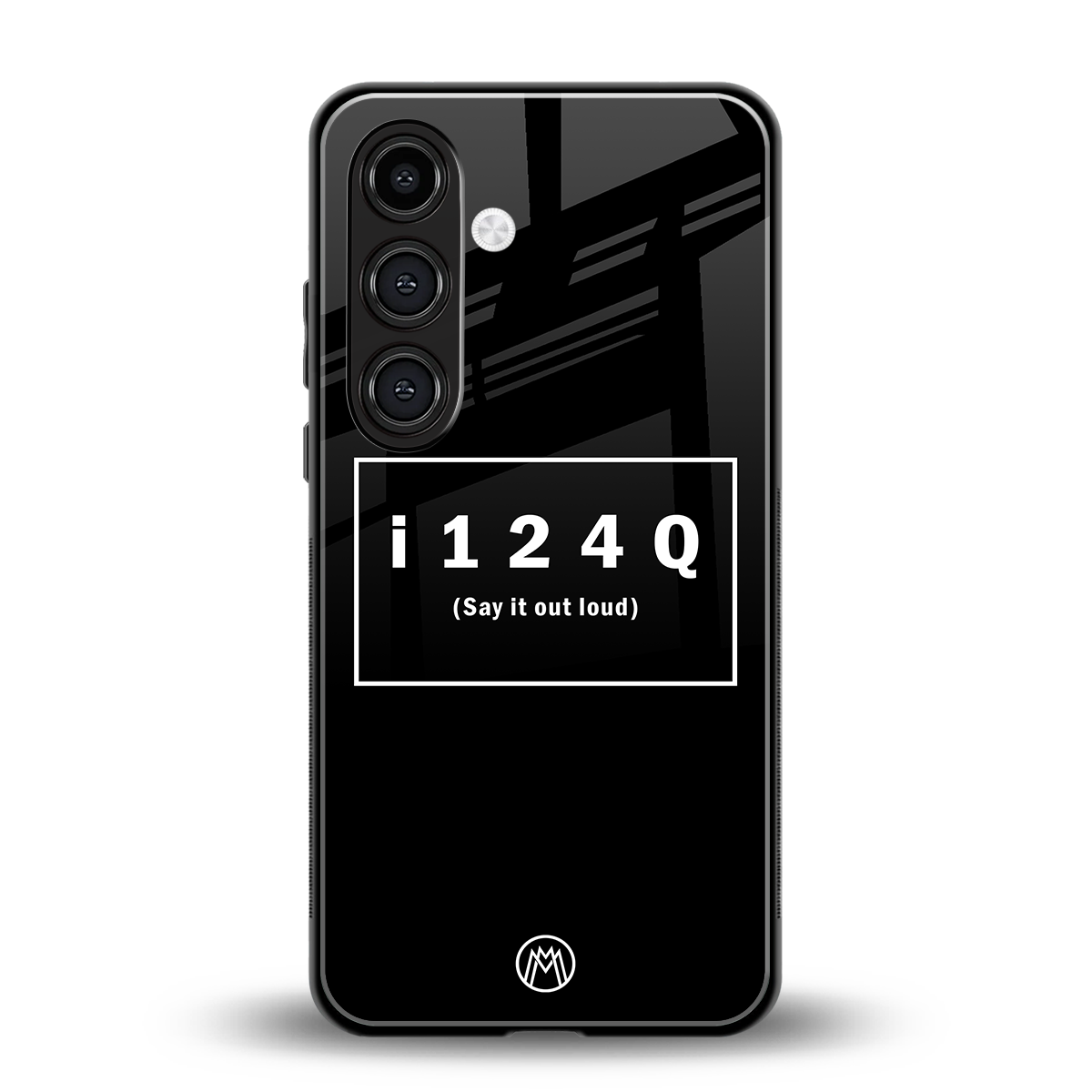 i124q back phone cover | glass case for samsung galaxy s24 fe