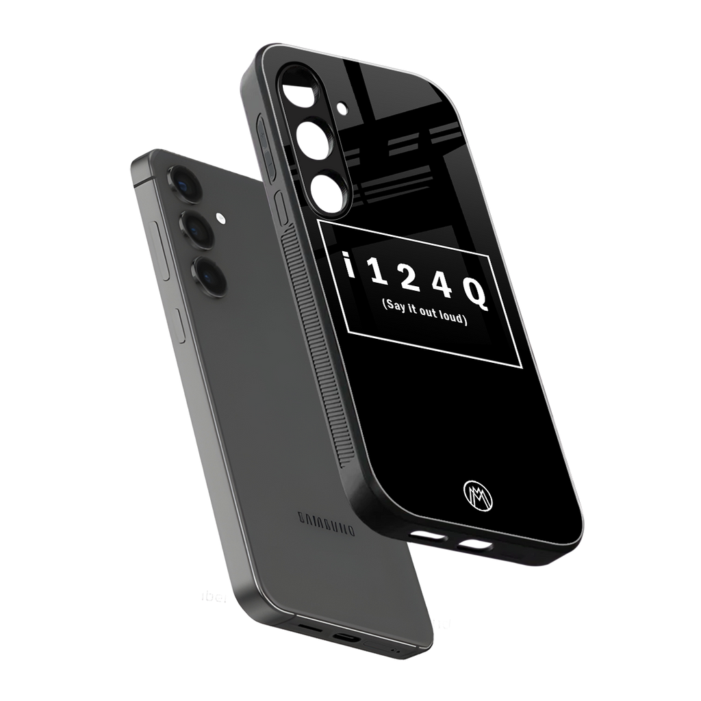 i124q back phone cover | glass case for samsung galaxy s24 plus