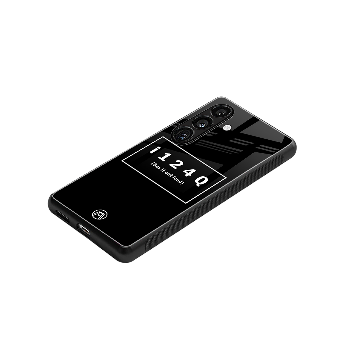 i124q back phone cover | glass case for samsung galaxy s24 fe