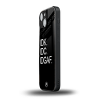 idgaf back phone cover | glass case for iphone 13 mini