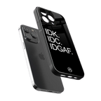 idgaf back phone cover | glass case for iphone 13 pro max