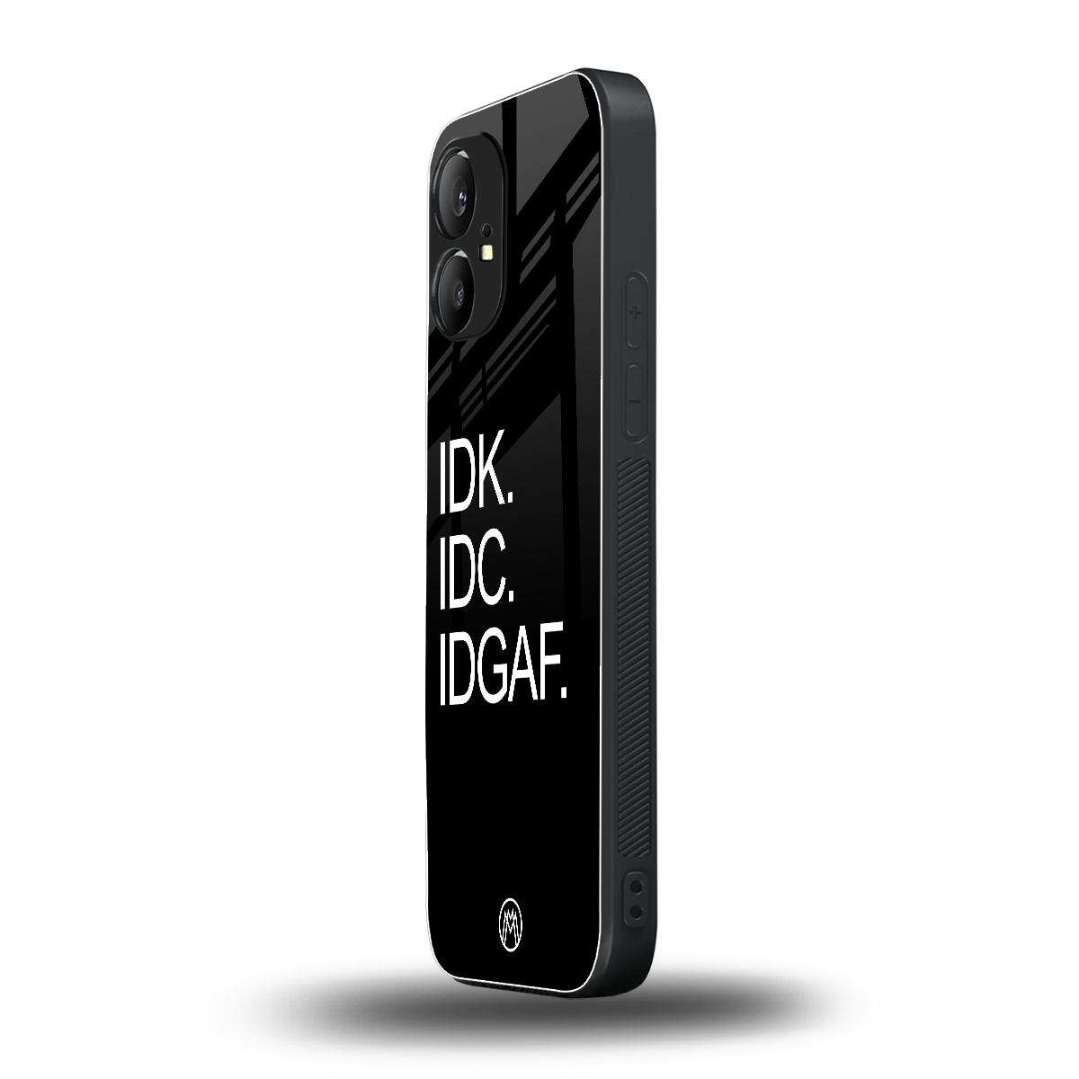idgaf back phone cover | glass case for nothing phone 1