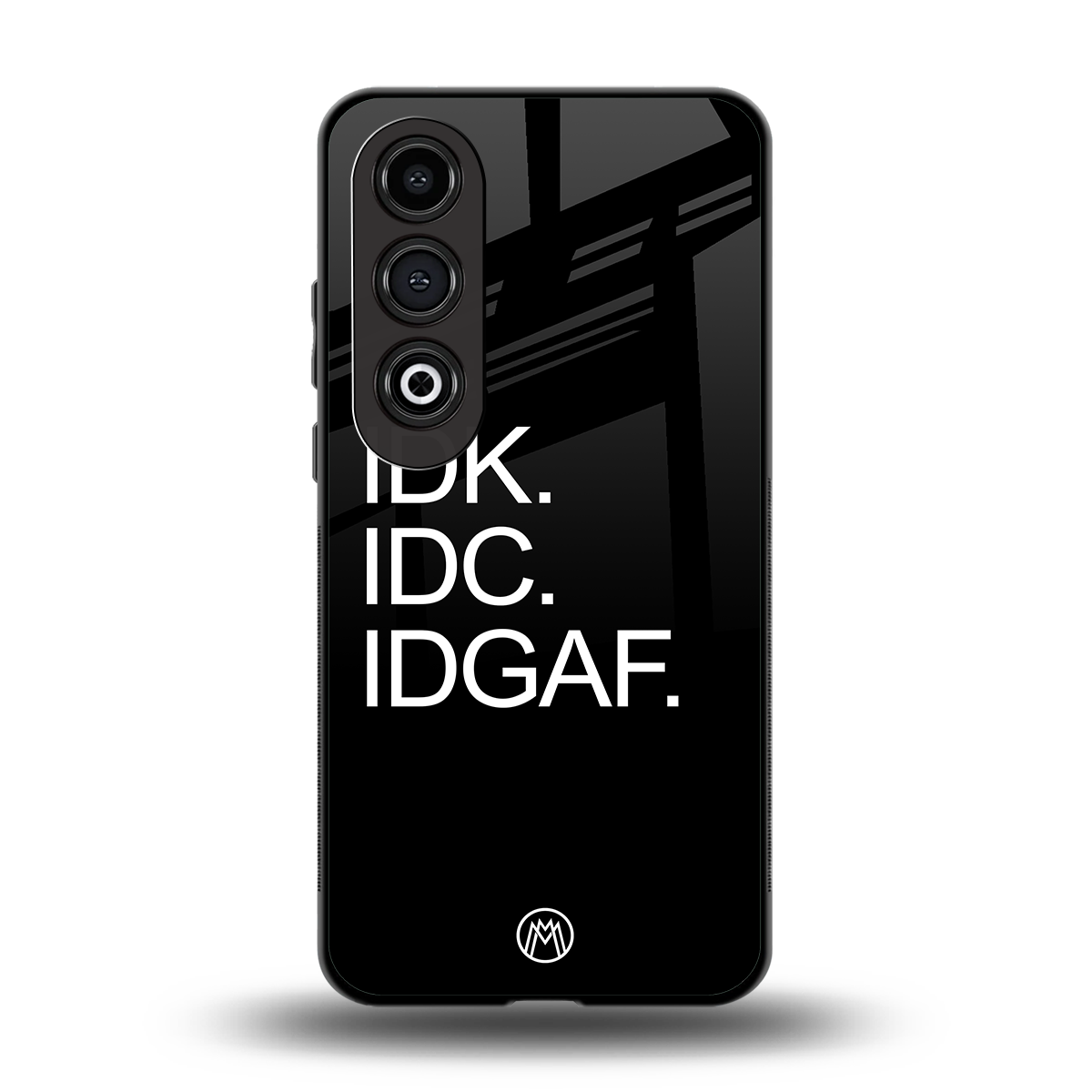 idgaf back phone cover | glass case for oneplus nord ce 4