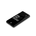 idgaf back phone cover | glass case for google pixel 6
