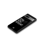 idgaf back phone cover | glass case for Google Pixel 7