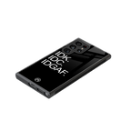 idgaf back phone cover | glass case for samsung galaxy s23 ultra