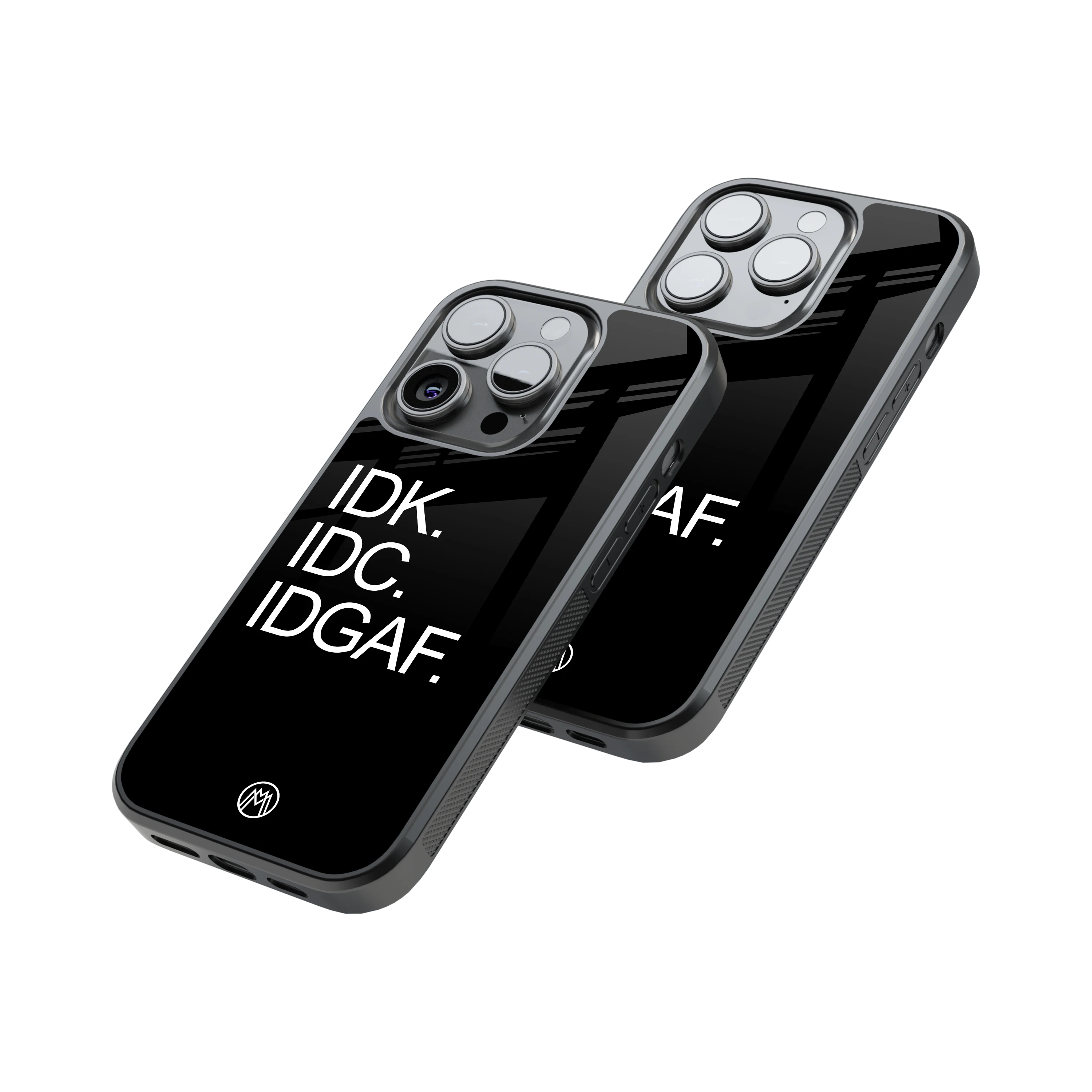 Protective Glass Back Phone Case Compatible with iPhone, Samsung, OnePlus, Pixel & More