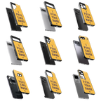 Durable Glass Back Mobile Case for iPhone, Samsung, OnePlus, Google Pixel, Redmi, Vivo, Oppo