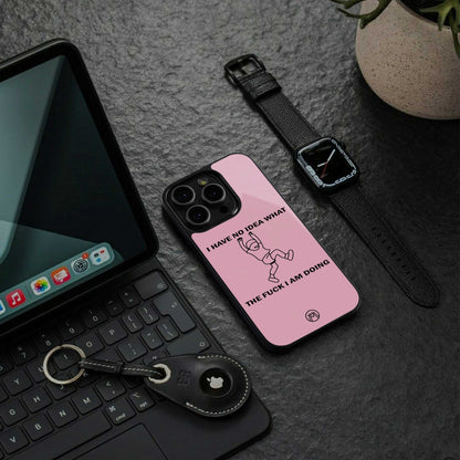 i have no idea back phone cover | glass case for iphone 13 pro max