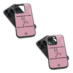 Trendy Glass Back Mobile Case for iPhone, Samsung, Redmi, OnePlus, Google Pixel, Motorola