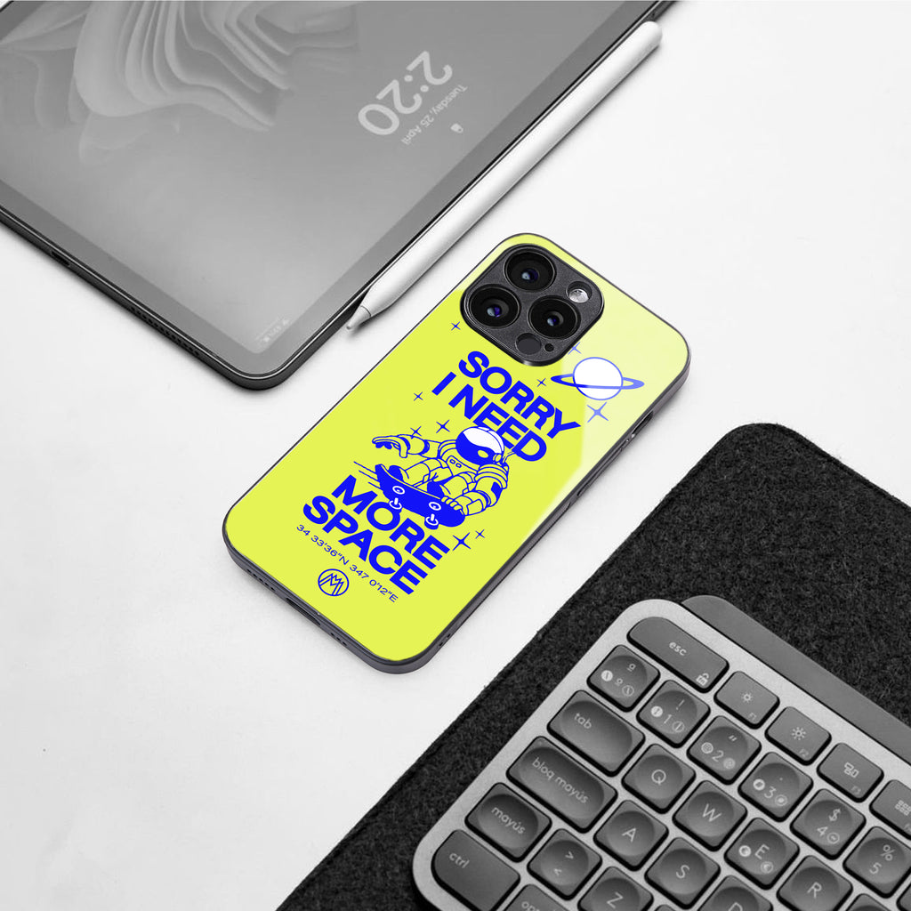 i need more space back phone cover | glass case for iphone 15 pro