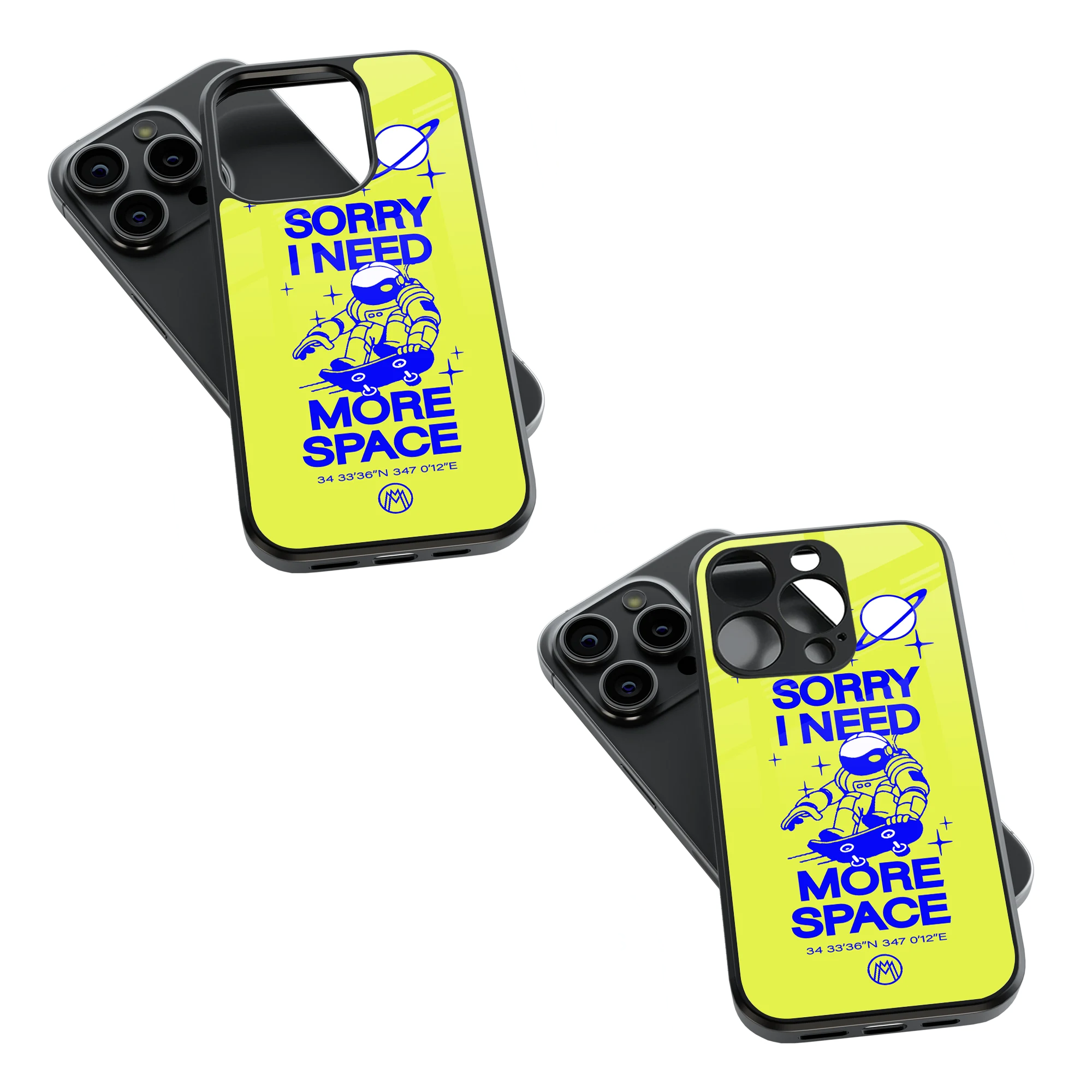 Trendy Glass Back Mobile Case for iPhone, Samsung, Redmi, OnePlus, Google Pixel, Motorola