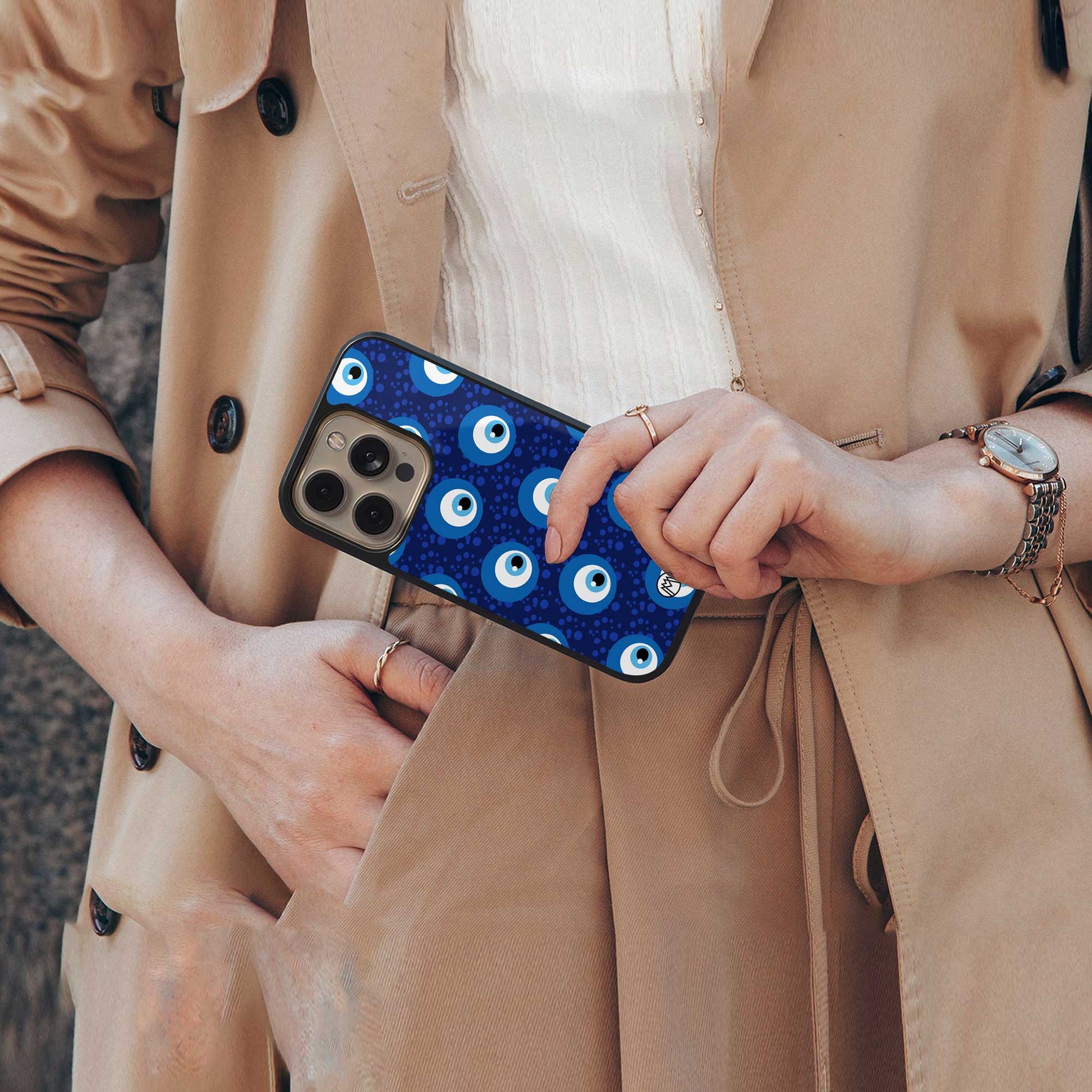 i see you back phone cover | glass case for Google Pixel 7A