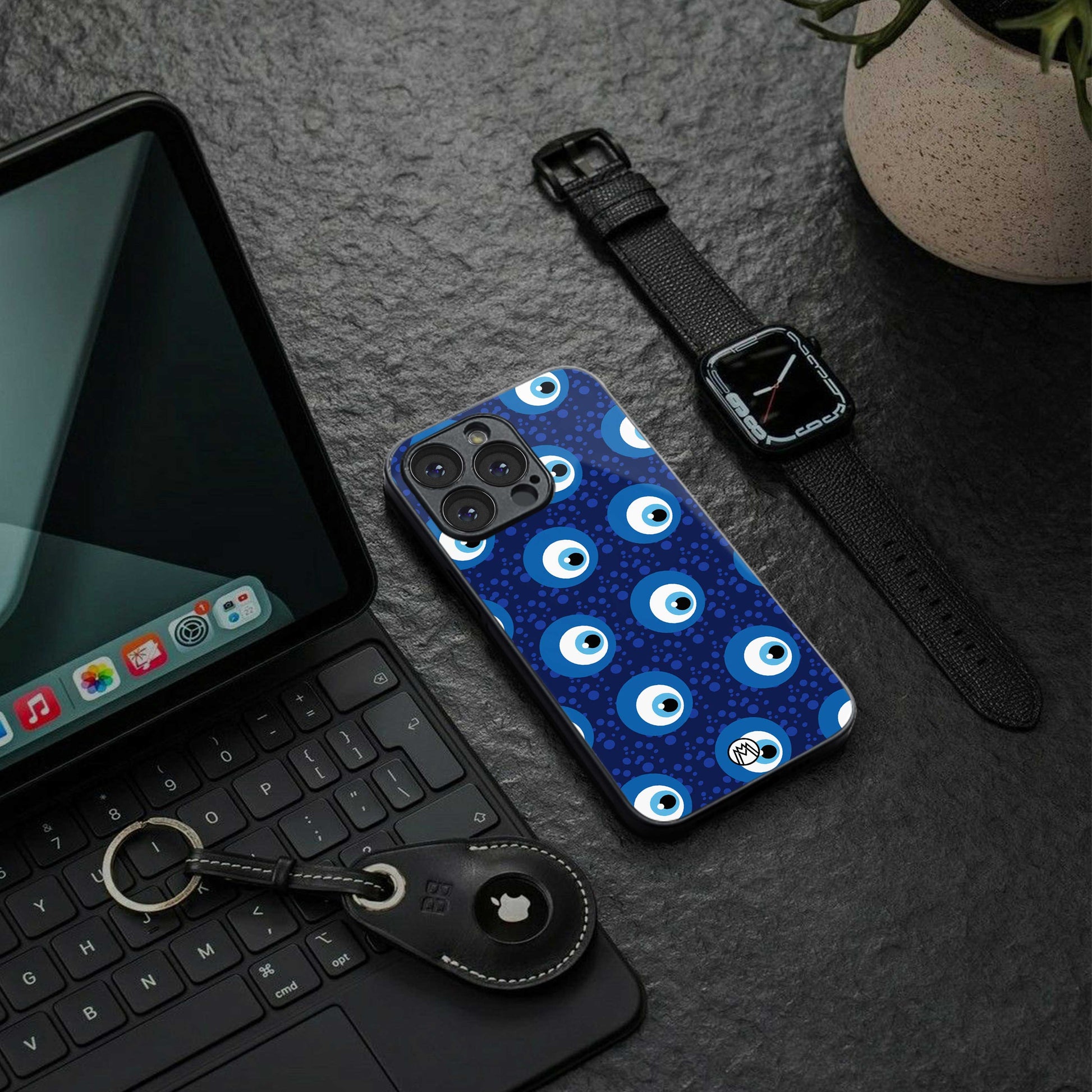 i see you back phone cover | glass case for iphone 13 pro max
