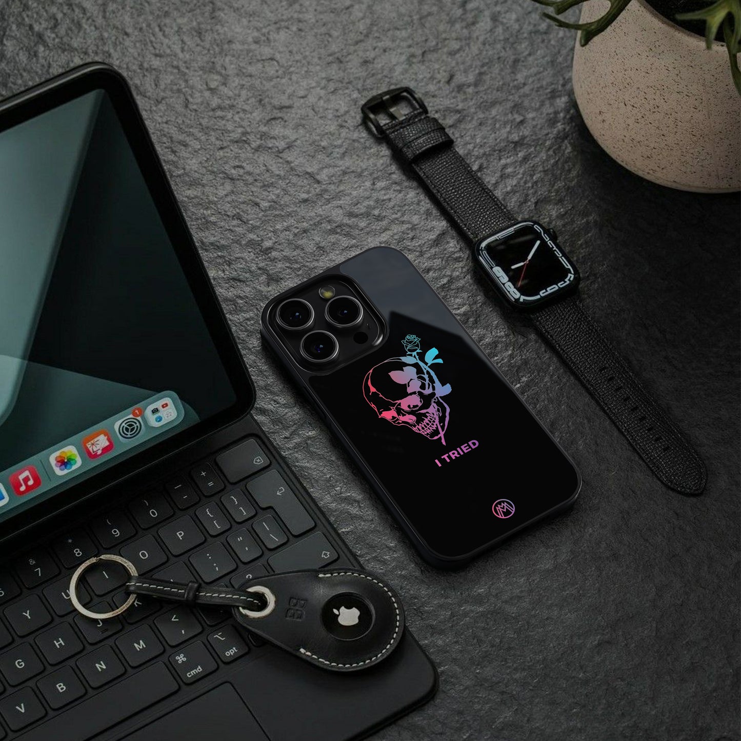 i tried back phone cover | glass case for iphone 15 pro