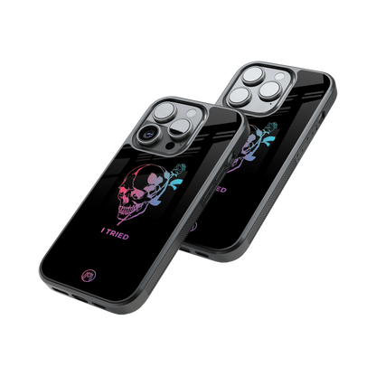 Protective Glass Back Phone Case Compatible with iPhone, Samsung, OnePlus, Pixel & More