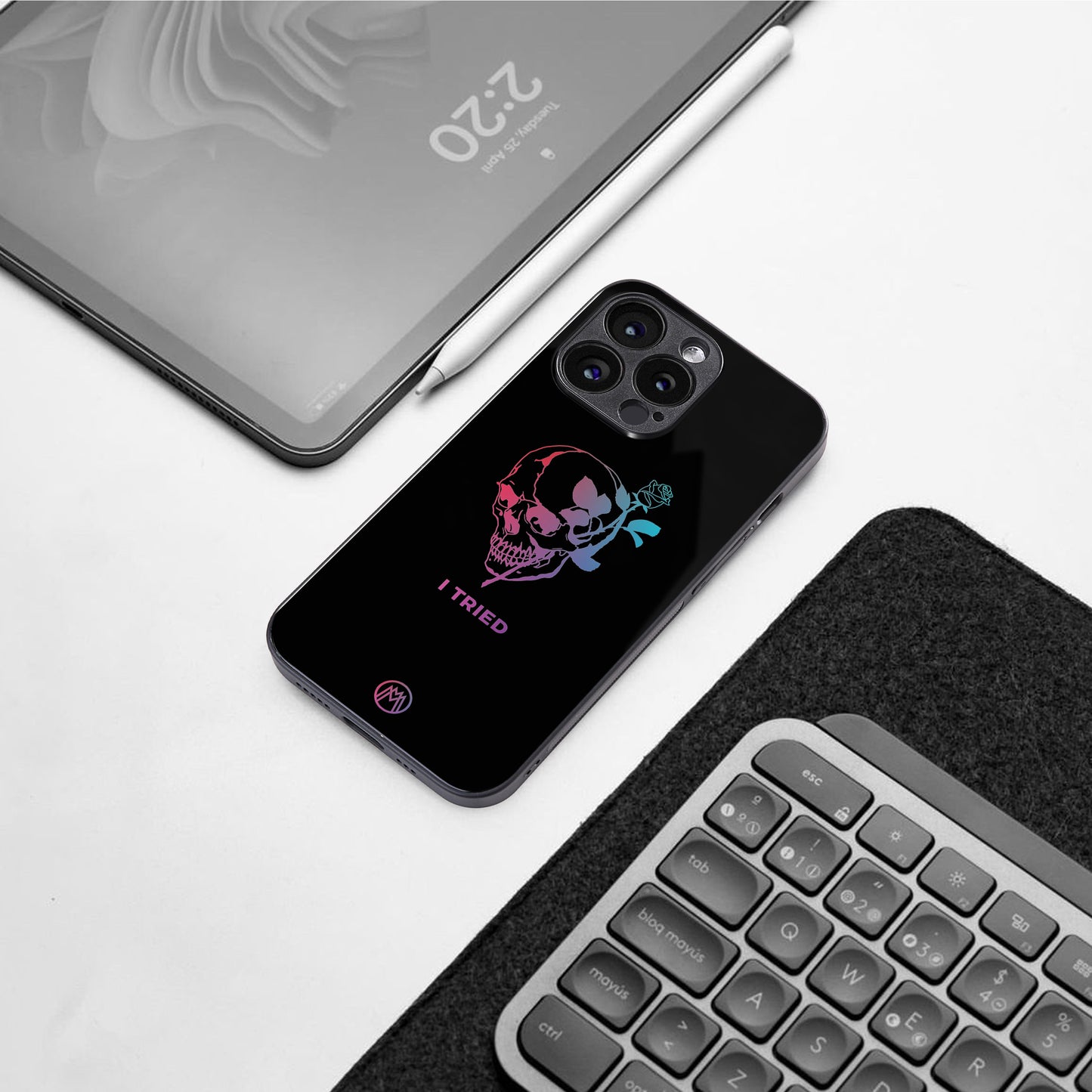 i tried back phone cover | glass case for iphone 15 pro