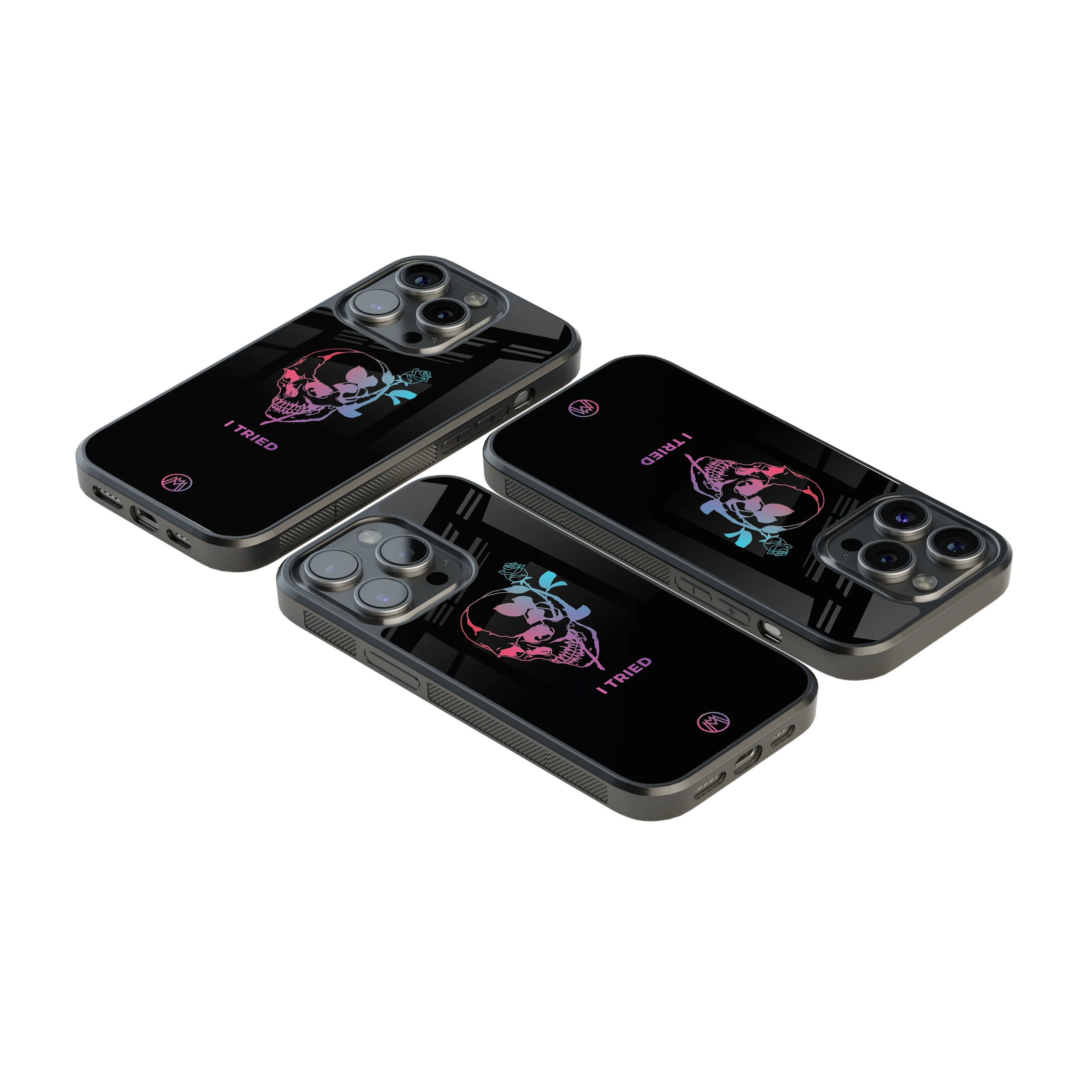 Luxury Glass Back Mobile Cover for iPhone, Samsung Galaxy, OnePlus, Pixel, Redmi & More