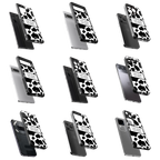 Durable Glass Back Mobile Case for iPhone, Samsung, OnePlus, Google Pixel, Redmi, Vivo, Oppo