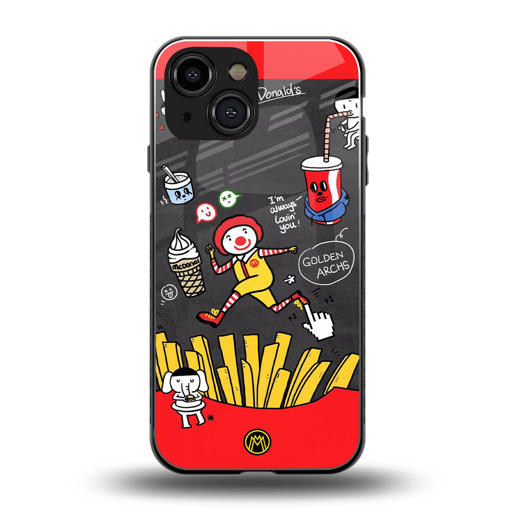i'm always lovin' you back phone cover | glass case for iphone 13 mini