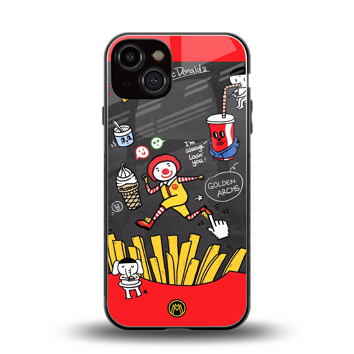 i'm always lovin' you back phone cover | glass case for iphone 13
