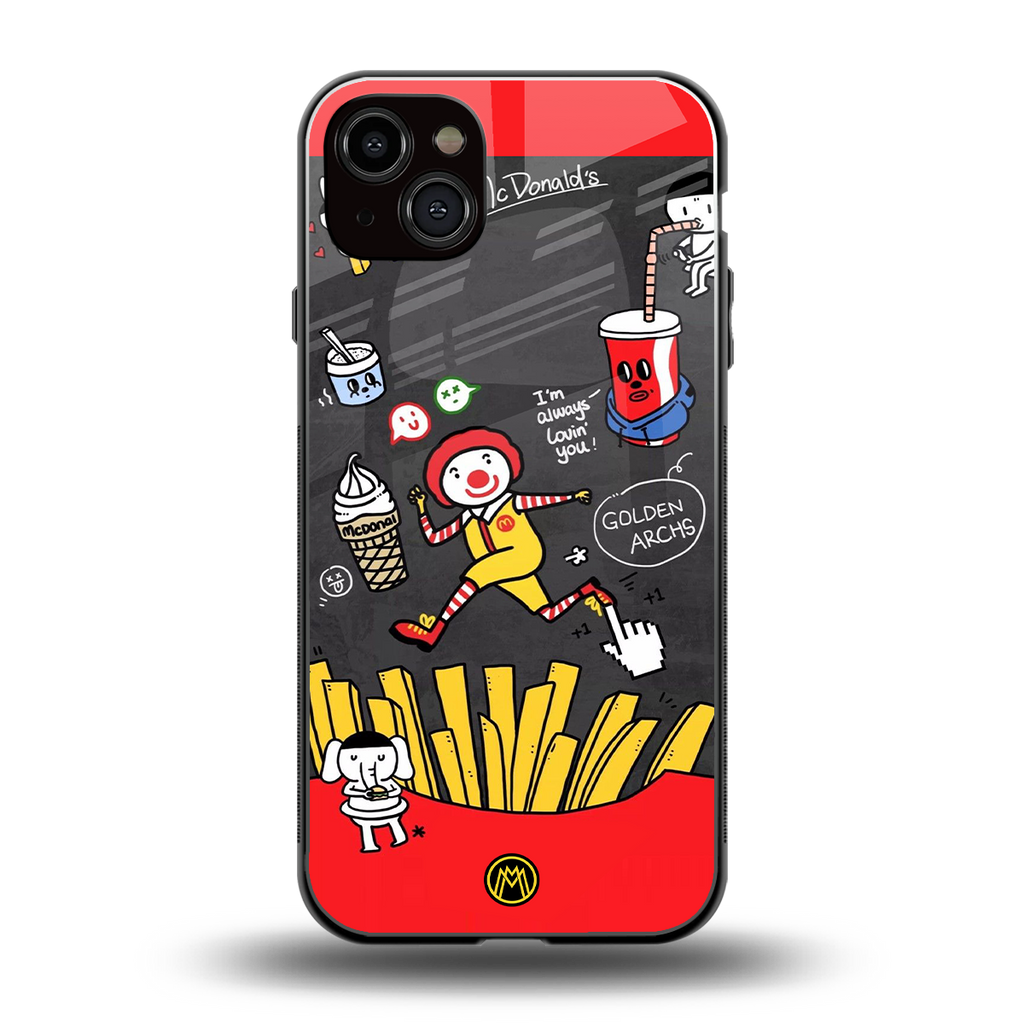 i'm always lovin' you back phone cover | glass case for iphone 15 plus