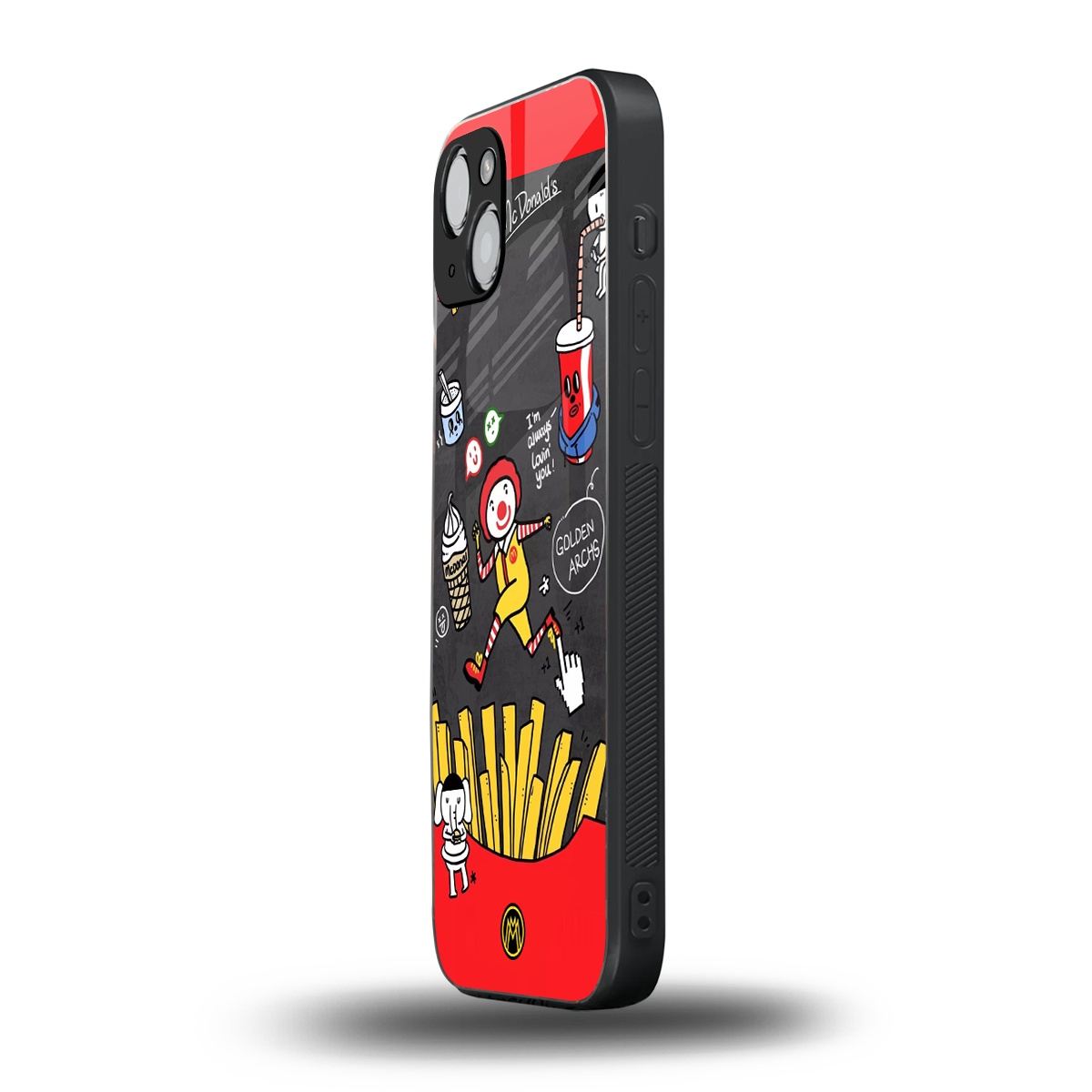 i'm always lovin' you back phone cover | glass case for iphone 15 plus