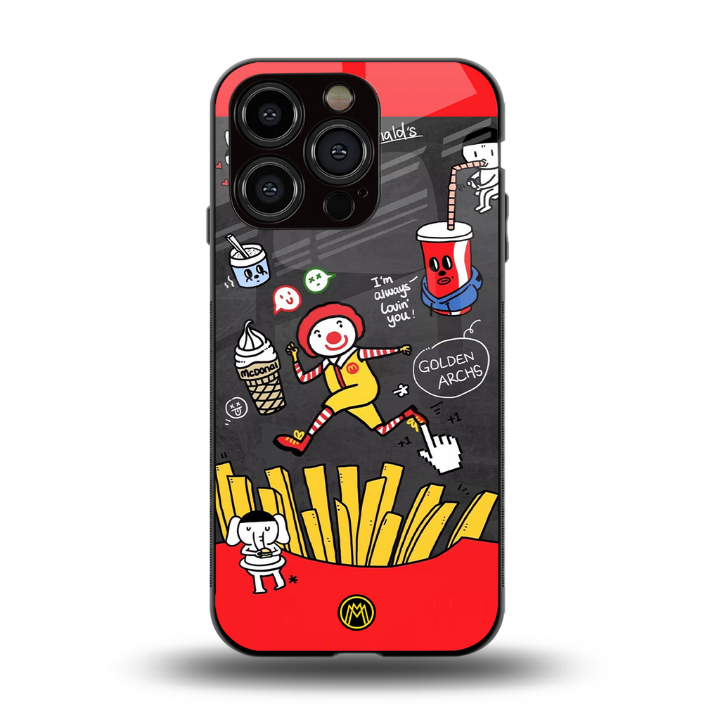 i'm always lovin' you back phone cover | glass case for iphone 15 pro
