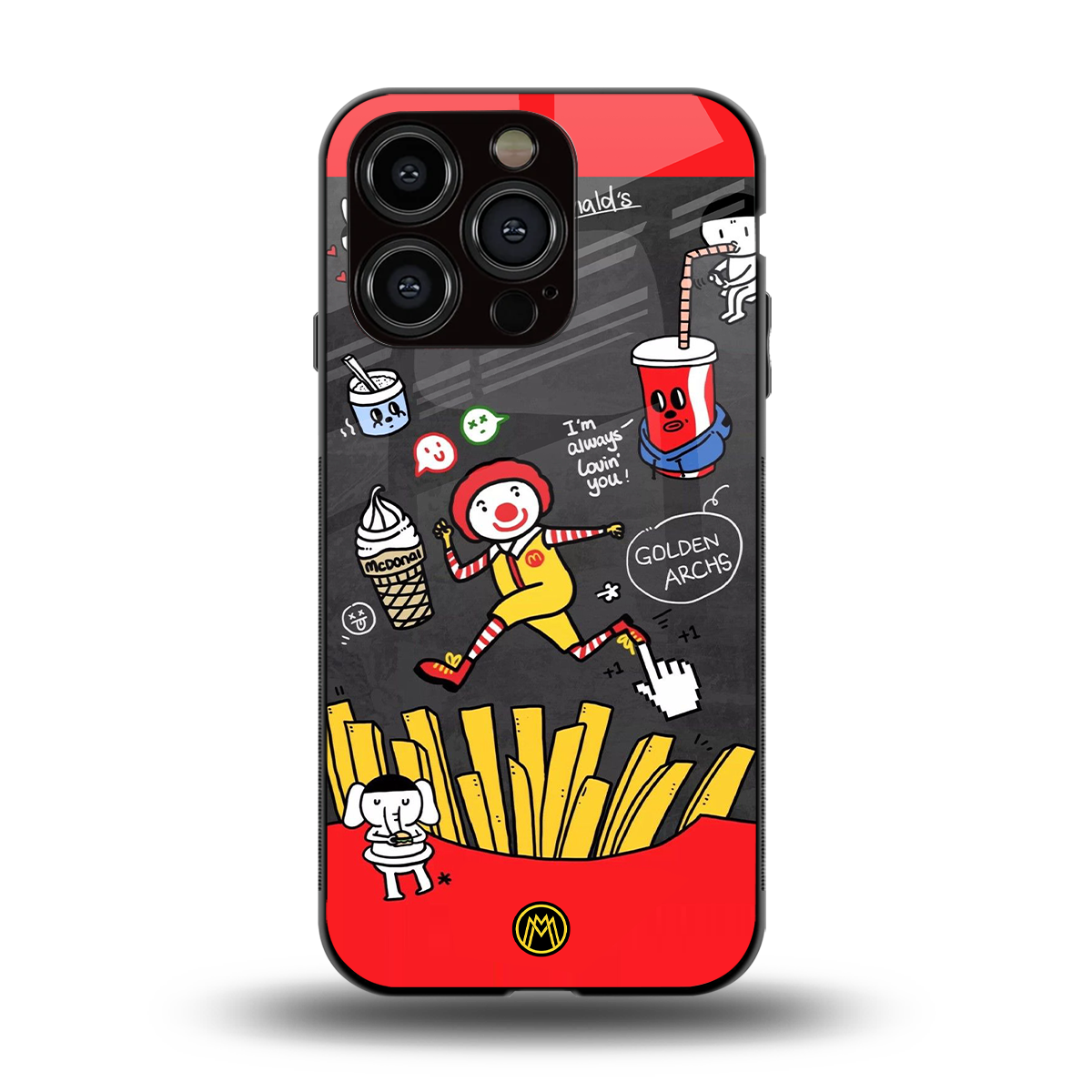 i'm always lovin' you back phone cover | glass case for iphone 15 pro