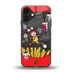 i'm always lovin' you back phone cover | glass case for iphone 16 plus